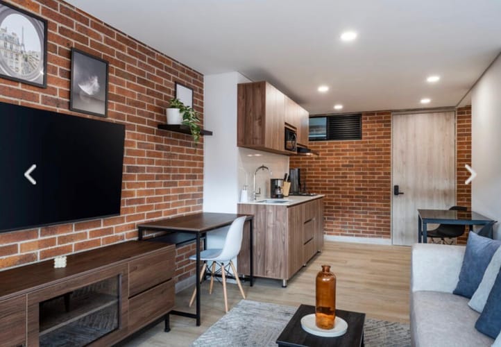 Apartaestudio en arriendo en Laureles, Medellín, 41 m² · foto 2 de 11