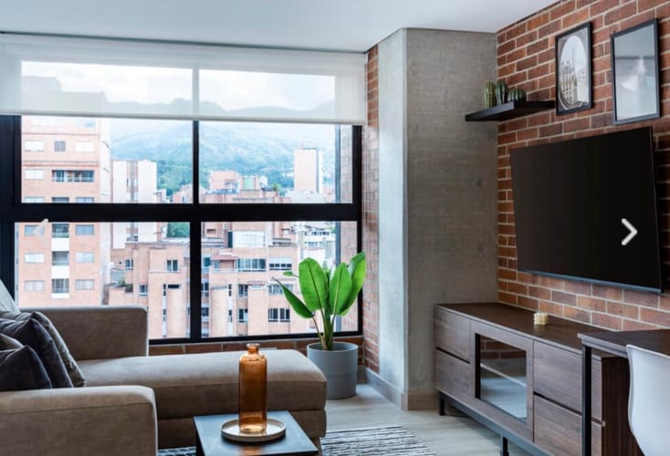 Apartaestudio en arriendo en Laureles, Medellín, 41 m² · foto 4 de 11