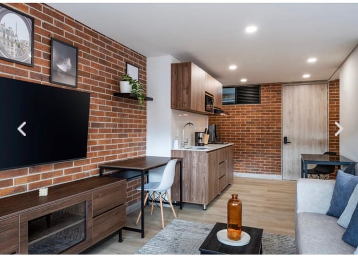 Apartaestudio en arriendo en Laureles, Medellín, 41 m² · foto 6 de 11