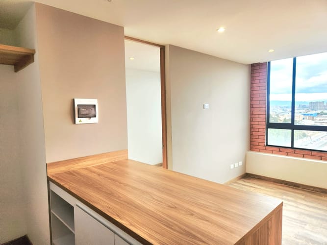 Apartamento de 2 alcobas en arriendo en Centro Comercial Outlet Factory, Bogotá, 39 m² · foto 3 de 17
