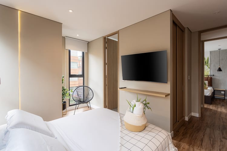 Apartamento de 2 alcobas en arriendo en Chicó Navarra, Bogotá, 80 m² · foto 13 de 20