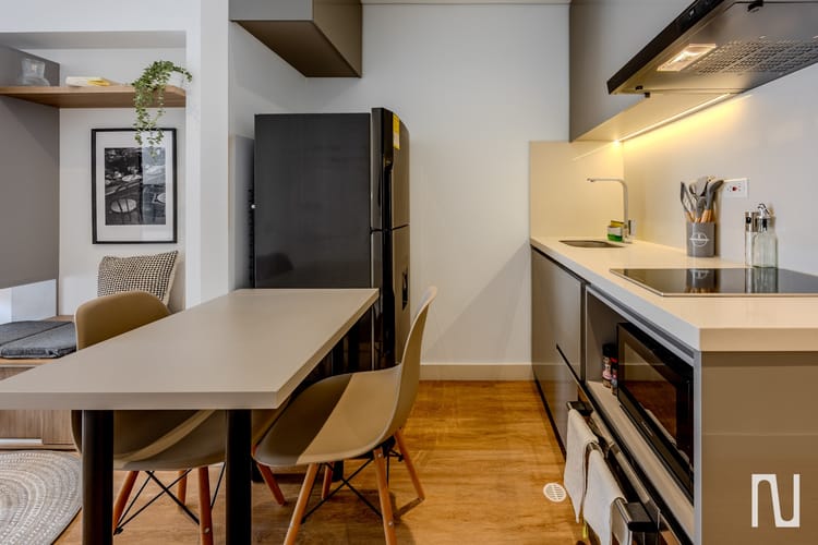 Apartamento de 1 alcoba en arriendo en Santa Barbara, Bogotá, 27 m² · foto 5 de 15