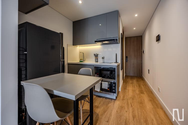 Apartamento de 1 alcoba en arriendo en Santa Barbara, Bogotá, 27 m² · foto 7 de 15