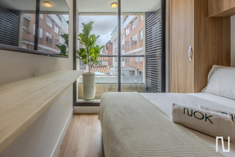 Apartamento de 1 alcoba en arriendo en Santa Barbara, Bogotá, 27 m² · foto 14 de 15