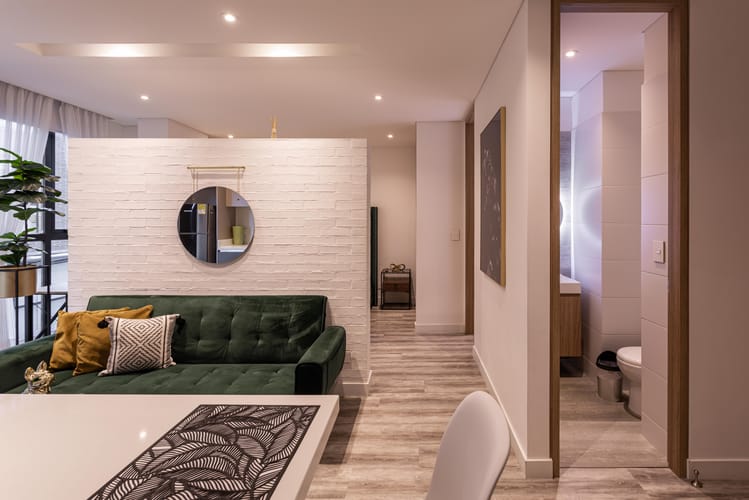 Apartamento de 1 alcoba en arriendo en Chicó Navarra, Bogotá, 44 m² · foto 6 de 20