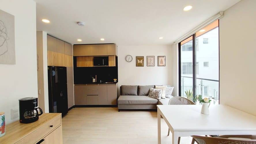 Apartamento de 1 alcoba en arriendo en Santa Barbara Oriental, Bogotá, 37 m² · foto 5 de 13