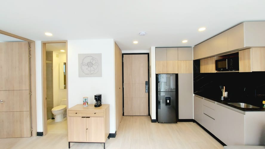 Apartamento de 1 alcoba en arriendo en Santa Barbara Oriental, Bogotá, 37 m² · foto 4 de 13