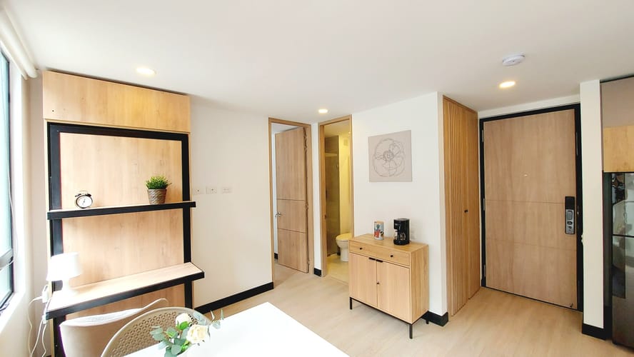Apartamento de 1 alcoba en arriendo en Santa Barbara Oriental, Bogotá, 37 m² · foto 3 de 13