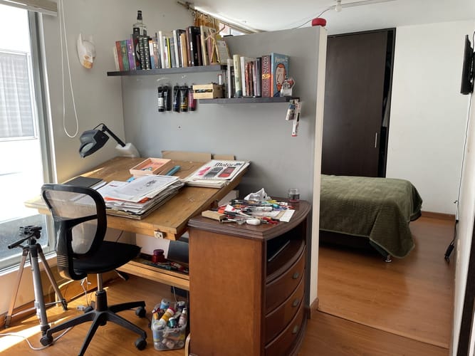 Apartaestudio en venta en Santa Rosita, Bogotá, 32 m² · foto 3 de 13