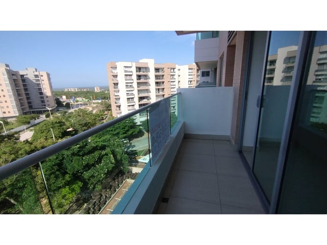 Apartamento de 2 alcobas en arriendo en Conjunto Central Park, Barranquilla, 90 m² · foto 10 de 20
