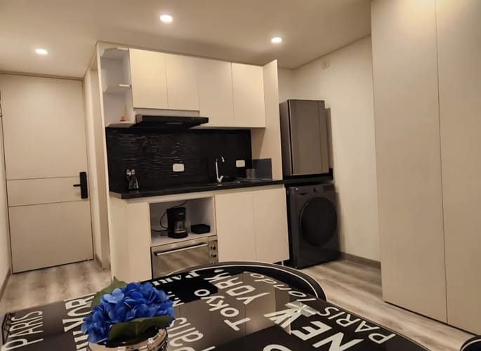 Apartaestudio en arriendo en Chapinero, Bogotá, 32 m² · foto 12 de 14