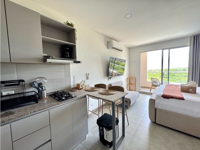 Apartaestudio en venta en Don Jaca, Santa Marta, 30 m² · foto 5 de 24