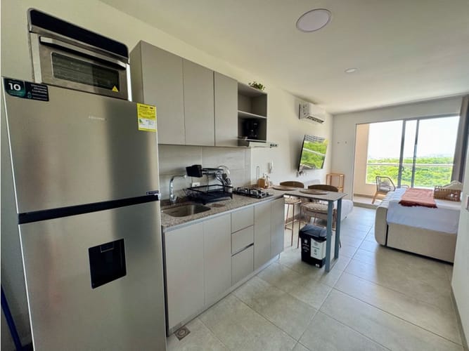 Apartaestudio en venta en Don Jaca, Santa Marta, 30 m² · foto 7 de 24