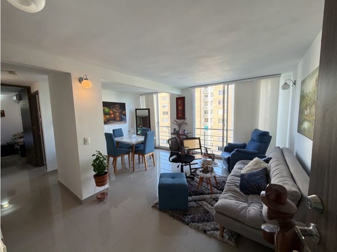 Apartamento de 2 alcobas en arriendo en Paraiso, Barranquilla, 54 m² · foto 5 de 24
