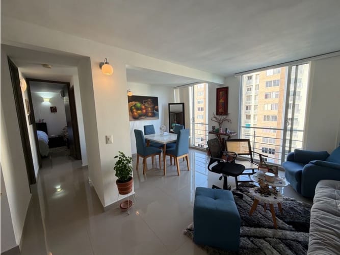 Apartamento de 2 alcobas en arriendo en Paraiso, Barranquilla, 54 m² · foto 6 de 24