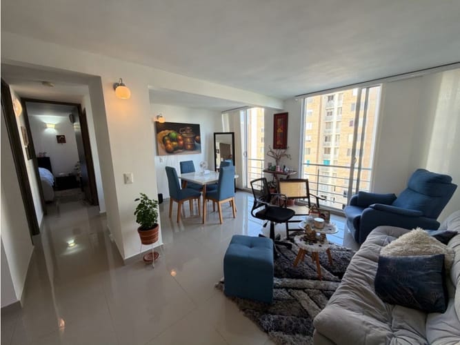 Apartamento de 2 alcobas en arriendo en Paraiso, Barranquilla, 54 m² · foto 14 de 24