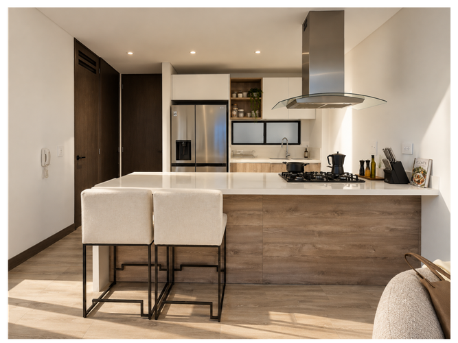 Apartamento de 2 alcobas en venta en Santa Paula, Bogotá, 69 m² · foto 3 de 15
