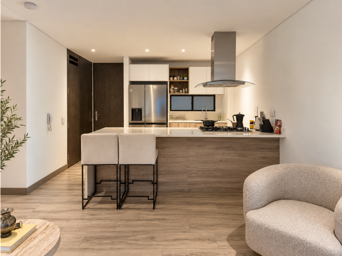 Apartamento de 2 alcobas en venta en Santa Paula, Bogotá, 69 m² · foto 4 de 15