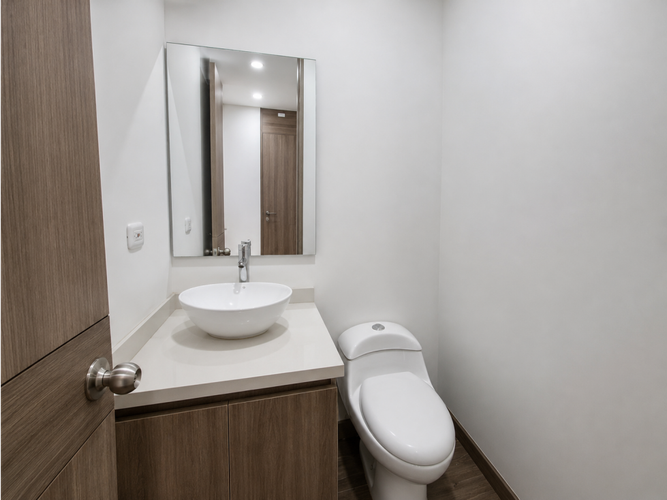 Apartamento de 1 alcoba en venta en Santa Barbara Occidental, Bogotá, 58 m² · foto 11 de 12