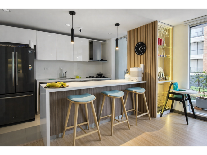 Apartamento de 2 alcobas en venta en Santa Barbara, Bogotá, 89 m² · foto 6 de 19