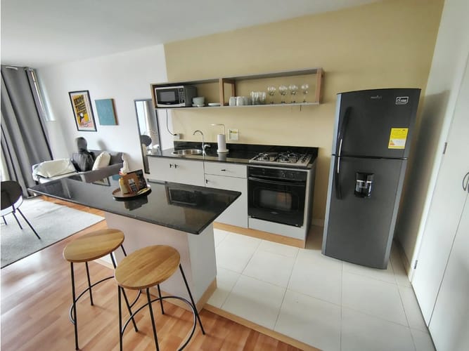 Apartamento de 2 alcobas en arriendo en Provenza, Medellín, 60 m² · foto 4 de 20