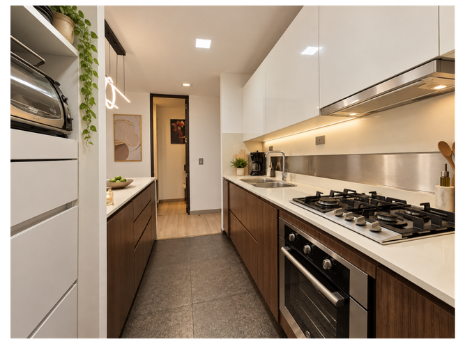 Apartamento de 2 alcobas en venta en Santa Barbara, Bogotá, 98 m² · foto 4 de 22