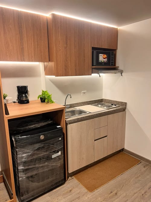 Apartaestudio en arriendo en Chapinero, Bogotá, 30 m² · foto 7 de 18