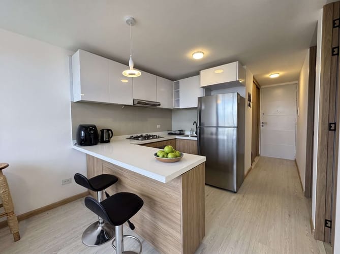Apartamento de 2 alcobas en arriendo en La Salle, Bogotá, 40 m² · foto 2 de 10