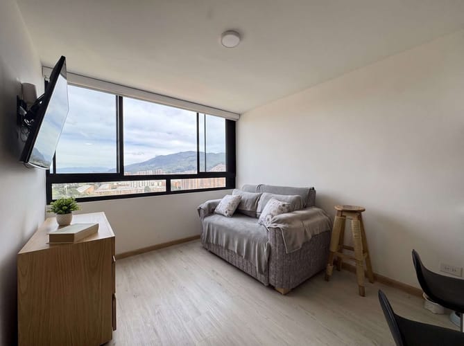 Apartamento de 2 alcobas en arriendo en La Salle, Bogotá, 40 m² · foto 4 de 10