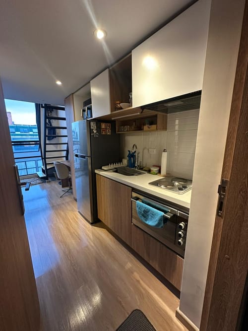 Apartaestudio en arriendo en Chapinero, Bogotá, 28 m² · foto 2 de 23