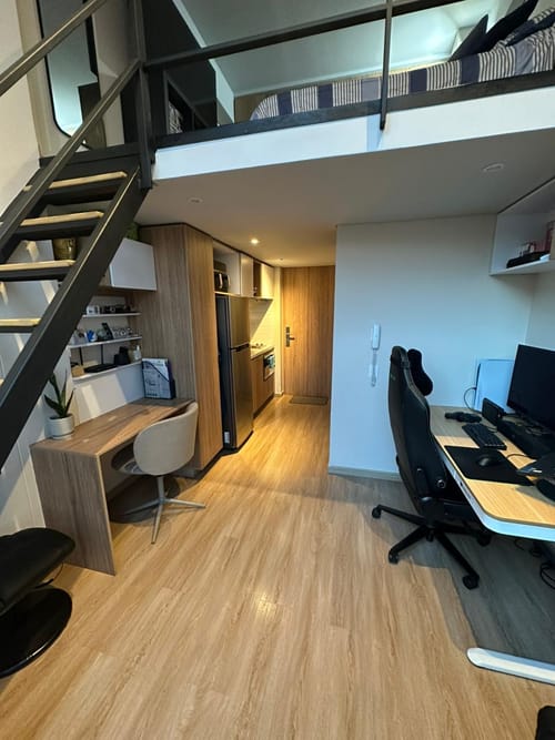 Apartaestudio en arriendo en Chapinero, Bogotá, 28 m² · foto 13 de 23