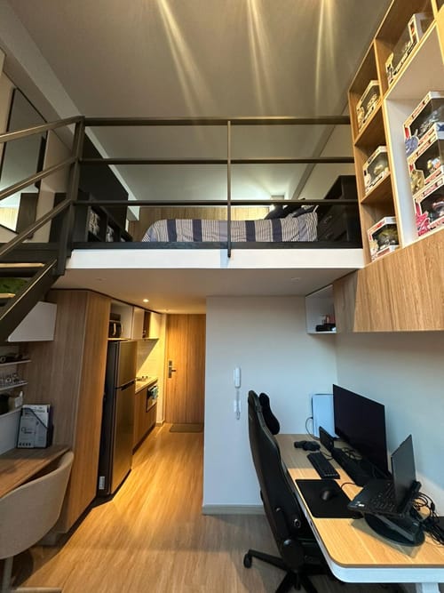 Apartaestudio en arriendo en Chapinero, Bogotá, 28 m² · foto 14 de 23