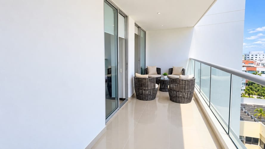 Apartamento de 2 alcobas en venta en Crespo, Cartagena, 85 m² · foto 6 de 12