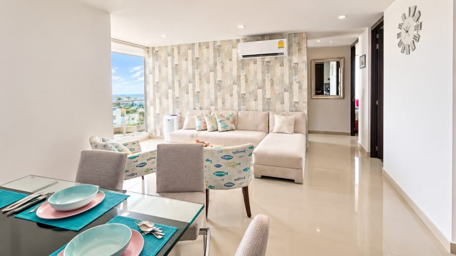 Apartamento de 2 alcobas en arriendo en Crespo, Cartagena, 85 m² · foto 3 de 12