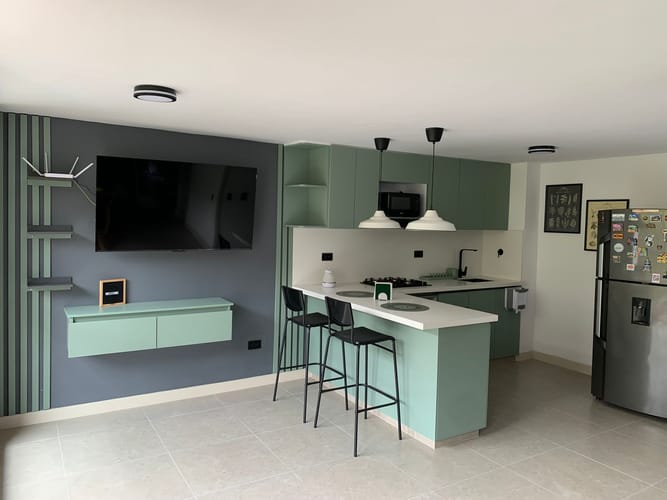 Apartamento de 2 alcobas en venta en San Nicolas, La Ceja, 48 m² · foto 4 de 10