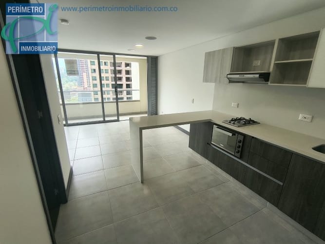 Apartamento de 1 alcoba en arriendo en Ciudad Del Río, Medellín, 44 m² · foto 2 de 18