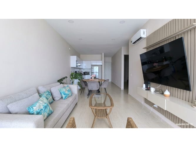 Apartamento de 2 alcobas en venta en Pozos Colorados, Santa Marta, 81 m² · foto 3 de 9
