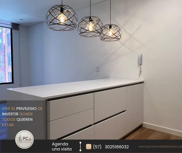 Apartaestudio en arriendo en El Virrey, Bogotá, 40 m² · foto 4 de 16