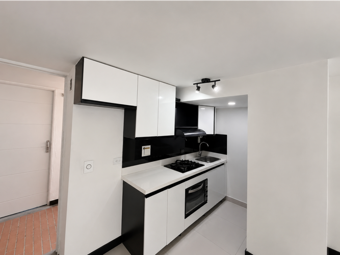 Apartamento de 2 alcobas en venta en Carmelo, Bello, 41 m² · foto 4 de 17