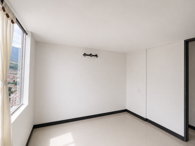 Apartamento de 2 alcobas en venta en Carmelo, Bello, 41 m² · foto 10 de 17