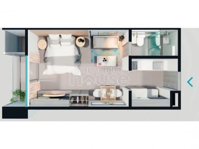 Apartaestudio en venta en Salguero, Santa Marta, 37 m² · foto 7 de 11