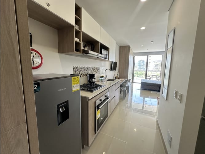 Apartaestudio en venta en Cantamar, Santa Marta, 38 m² · foto 5 de 24