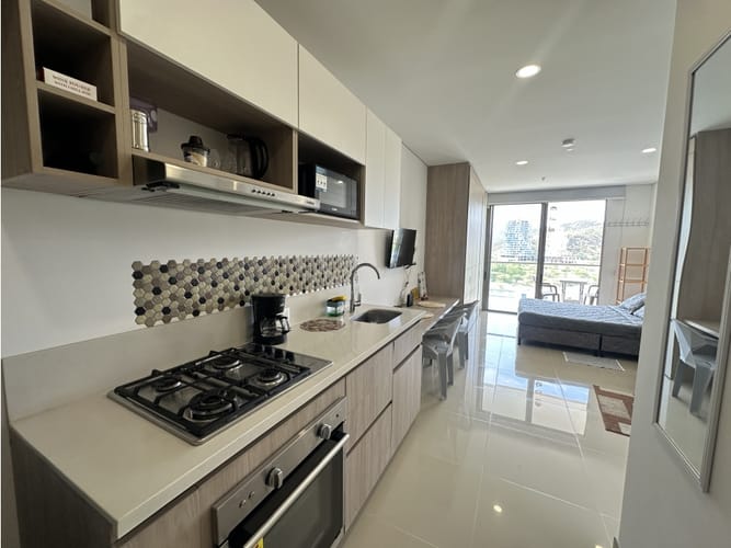 Apartaestudio en venta en Cantamar, Santa Marta, 38 m² · foto 9 de 24