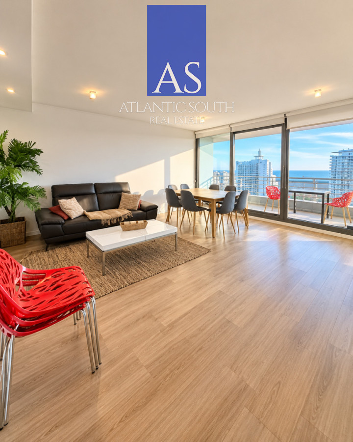 Living integrado, suite principal y amenities para todo el año.