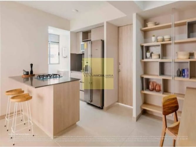 Apartamento de 2 alcobas en venta en San Jose Obrero, Bello, 60 m² · foto 2 de 7