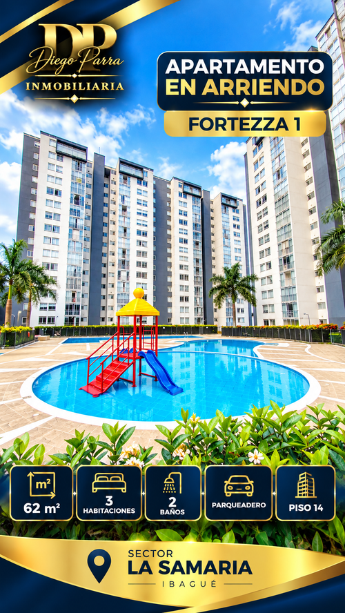 Apartamento de 3 alcobas en arriendo en La Samaria, Ibagué, 62 m² · foto 20 de 22