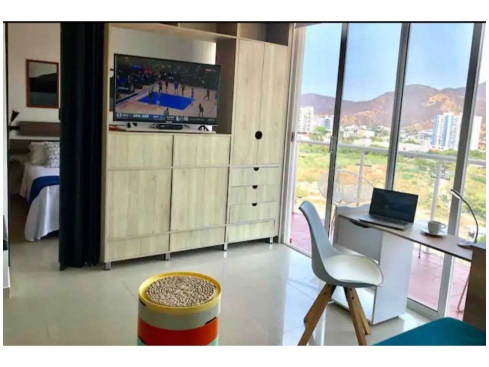 Apartaestudio en venta en Salguero, Santa Marta, 37 m² · foto 2 de 24