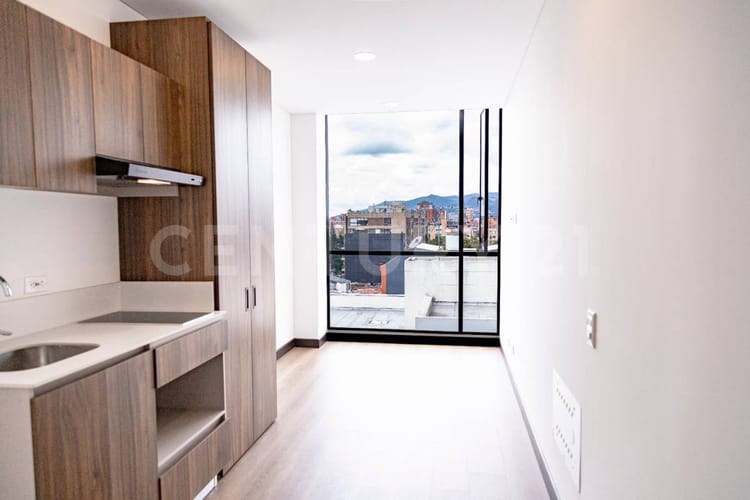 Apartaestudio en venta en Nuevo Country, Bogotá, 16 m² · foto 2 de 10