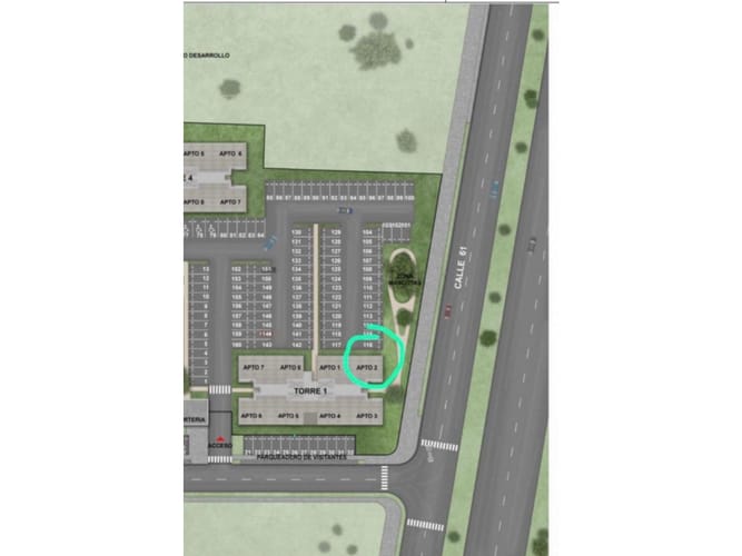Apartamento de 2 alcobas en venta en Cachipay, Cali, 57 m² · foto 17 de 18