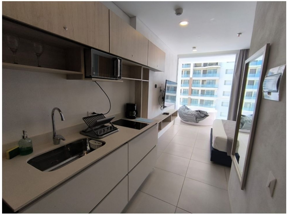 Apartaestudio en venta en Bello Horizonte, Santa Marta, 32 m² · foto 7 de 13